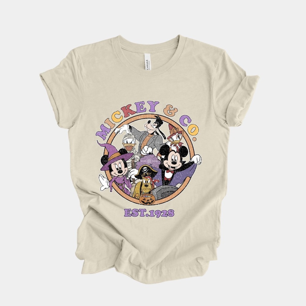 Halloween Mickey & Co EST 1928  shirt